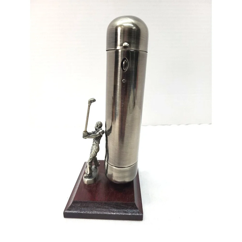 Golfer swing Reading Eyeglass Stand With Felt Lining Glass Holder Desk